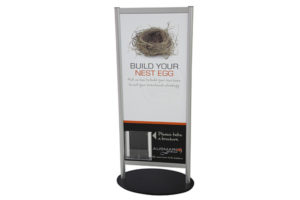 Freeform Brochure Stand