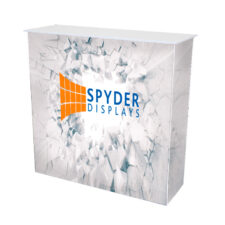 Counter with fabric prints with SEG edging