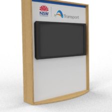 Smart Frame TV Kiosk